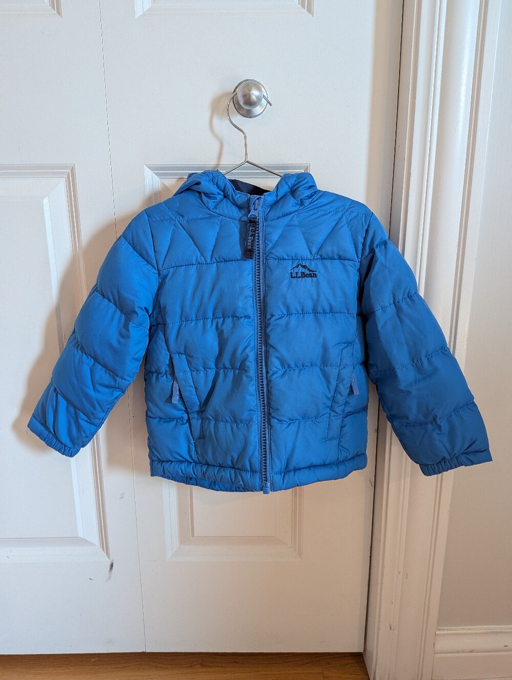 L.L. Bean Toddlers' Bean's Down Jacket, Size 3T, Color Cobalt Sea